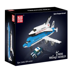 MouldKing 24126 Space Transport Aircraft Xếp hình lắp ráp ghép mô hình máy bay vận tải không gian