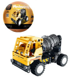 IM.Master QIHUI 6866 Xếp hình lắp ráp ghép mô hình Bậc thầy máy móc: 6 tổ hợp robot xe kỹ thuật