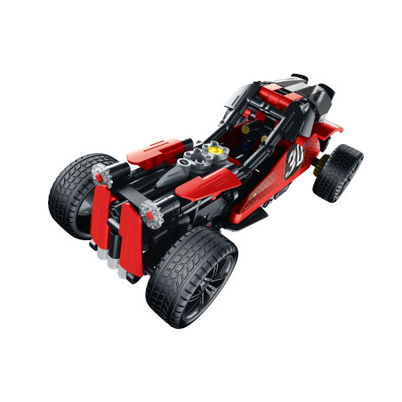 IM.Master QIHUI 5830 Xếp hình lắp ráp ghép mô hình Xe đua công thức F1, xe địa hình 2 trong 1