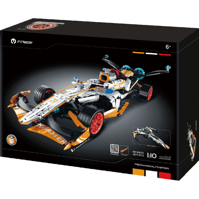 IM.Master QIHUI 9831 Xếp hình lắp ráp ghép mô hình Xe đua công thức lớn F1