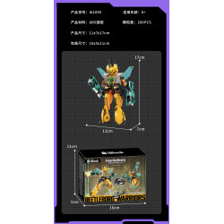 iBlock ib1097 Venomstrike Scorpion Xếp hình lắp ráp ghép mô hình Bugs Raiders: Stinging Scorpion Ba thay đổi