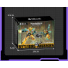 iBlock ib1096 Ironclad Beetle Xếp hình lắp ráp ghép mô hình Bugs Raiders: Sharp Shell Heavy Armor Ba lần biến hình