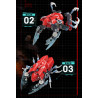 iBlock ib1096 Ironclad Beetle Xếp hình lắp ráp ghép mô hình Bugs Raiders: Sharp Shell Heavy Armor Ba lần biến hình
