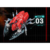iBlock ib1096 Ironclad Beetle Xếp hình lắp ráp ghép mô hình Bugs Raiders: Sharp Shell Heavy Armor Ba lần biến hình