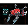 iBlock ib1096 Ironclad Beetle Xếp hình lắp ráp ghép mô hình Bugs Raiders: Sharp Shell Heavy Armor Ba lần biến hình