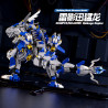 Mojie 62299 Raikage Raptor Xếp hình lắp ráp ghép mô hình Velociraptor bóng sấm sét