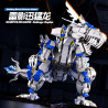 Mojie 62299 Raikage Raptor Xếp hình lắp ráp ghép mô hình Velociraptor bóng sấm sét