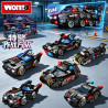 WOMA C5035 Xếp hình lắp ráp ghép mô hình Đội chiến đấu SWAT 6 loại Vanguard, City Defender, Human Torch, Shadow Guard, Black Tornado, Sirius