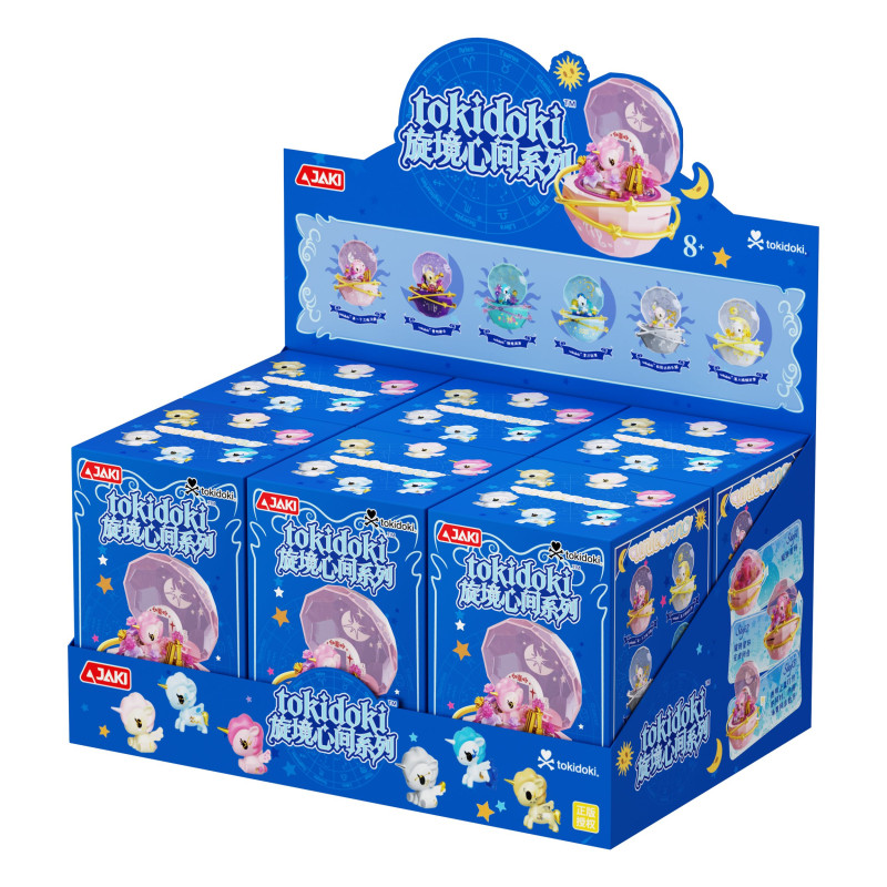 JAKI HK715 Xếp hình lắp ráp ghép mô hình tokidoki tokidoki hộp mù huyềnjingxinjian