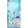 JAKI HK715 Xếp hình lắp ráp ghép mô hình tokidoki tokidoki hộp mù huyềnjingxinjian
