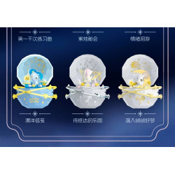 JAKI HK715 Xếp hình lắp ráp ghép mô hình tokidoki tokidoki hộp mù huyềnjingxinjian