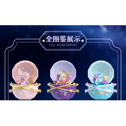 JAKI HK715 Xếp hình lắp ráp ghép mô hình tokidoki tokidoki hộp mù huyềnjingxinjian