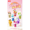 JAKI HK716 Xếp hình lắp ráp ghép mô hình hộp đựng trà sữa tokidoki fun
