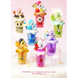 JAKI HK716 Xếp hình lắp ráp ghép mô hình hộp đựng trà sữa tokidoki fun