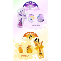 JAKI HK716 Xếp hình lắp ráp ghép mô hình hộp đựng trà sữa tokidoki fun