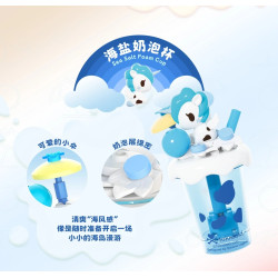 JAKI HK716 Xếp hình lắp ráp ghép mô hình hộp đựng trà sữa tokidoki fun