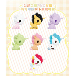 JAKI HK716 Xếp hình lắp ráp ghép mô hình hộp đựng trà sữa tokidoki fun
