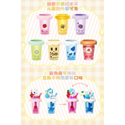 JAKI HK716 Xếp hình lắp ráp ghép mô hình hộp đựng trà sữa tokidoki fun