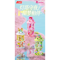 JAKI HK712 Xếp hình lắp ráp ghép mô hình Ngọn hải đăng kỳ lân Tokidoki: Ngọn hải đăng giấc mơ ngọt ngào