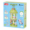 JAKI HK713 Xếp hình lắp ráp ghép mô hình tokidoki tokidoki Ngọn hải đăng kỳ lân: Ngọn hải đăng rừng Huayu