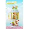 JAKI HK713 Xếp hình lắp ráp ghép mô hình tokidoki tokidoki Ngọn hải đăng kỳ lân: Ngọn hải đăng rừng Huayu