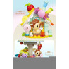 JAKI HK713 Xếp hình lắp ráp ghép mô hình tokidoki tokidoki Ngọn hải đăng kỳ lân: Ngọn hải đăng rừng Huayu