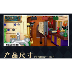 MORKMODEL MORK UrGe XMORK 10321 Steam Magic Workshop Xếp hình lắp ráp ghép mô hình Steampunk: Hội thảo ma thuật hơi nước