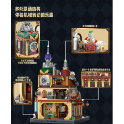MORKMODEL MORK UrGe XMORK 10321 Steam Magic Workshop Xếp hình lắp ráp ghép mô hình Steampunk: Hội thảo ma thuật hơi nước