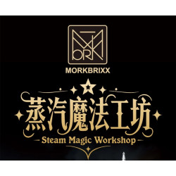 MORKMODEL MORK UrGe XMORK 10321 Steam Magic Workshop Xếp hình lắp ráp ghép mô hình Steampunk: Hội thảo ma thuật hơi nước