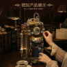 remittance H1026 Retro Steam Espresso Machine Xếp hình lắp ráp ghép mô hình Máy pha cà phê hơi nước cổ điển