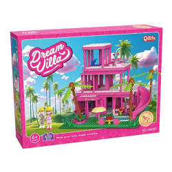 Qilivev Q6001 Qlife Xếp hình lắp ráp ghép mô hình biệt thự barbie