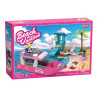 Qilivev Q6006 Qlife Xếp hình lắp ráp ghép mô hình bãi biển barbie