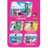 Qilivev Q6006 Qlife Xếp hình lắp ráp ghép mô hình bãi biển barbie