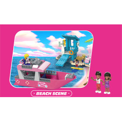 Qilivev Q6006 Qlife Xếp hình lắp ráp ghép mô hình bãi biển barbie