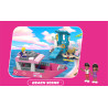 Qilivev Q6006 Qlife Xếp hình lắp ráp ghép mô hình bãi biển barbie