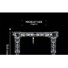 12GO 97037 Rivers Gantry Crane Xếp hình lắp ráp ghép mô hình Sự bùng nổ kính thiên văn Risfer của Đức trong Thế chiến thứ hai