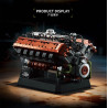12GO 95009 T34-V2 Tank Engine Xếp hình lắp ráp ghép mô hình Động cơ xe tăng T34-V2 của Liên Xô