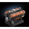 12GO 95009 T34-V2 Tank Engine Xếp hình lắp ráp ghép mô hình Động cơ xe tăng T34-V2 của Liên Xô