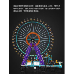 MouldKing 26018 Ball Ferris Wheel Xếp hình lắp ráp ghép mô hình Nhà máy sản xuất dây chuyền lắp ráp GBC: bánh xe đu quay bóng nhỏ