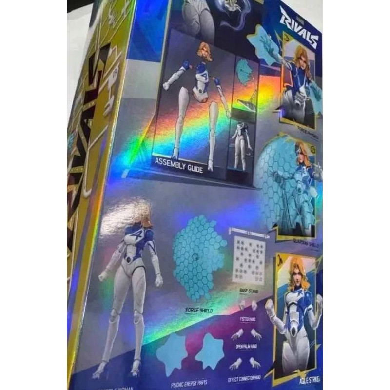 BLOKEES 81122 Xếp hình lắp ráp ghép mô hình Cuộc thi Marvel: Vượt xa người phụ nữ vô hình