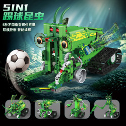 KAIYU KeeYee World K96142 Xếp hình lắp ráp ghép mô hình Robot côn trùng 5 trong 1