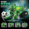 KAIYU KeeYee World K96142 Xếp hình lắp ráp ghép mô hình Robot côn trùng 5 trong 1