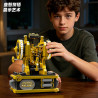 KAIYU KeeYee World K96295 Enigma Machine Xếp hình lắp ráp ghép mô hình Máy mật mã cơ học cổ điển Enigma