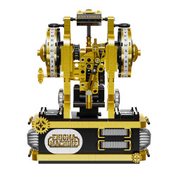 KAIYU KeeYee World K96295 Enigma Machine Xếp hình lắp ráp ghép mô hình Máy mật mã cơ học cổ điển Enigma