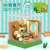 KAZI GBL BOZHI KY80089 Xếp hình lắp ráp ghép mô hình 6 loại Thế giới côn trùng dễ thương: Phòng tắm hoa, Bếp tổ ong, Phòng học bếp, Phòng trà lá sen, Phòng ngủ gốc cây, Phòng khách lỗ cây