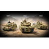 12GO 91011 Type-100 Tank Xếp hình lắp ráp ghép mô hình Xe tăng loại 100 1:35