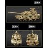 12GO 91011 Type-100 Tank Xếp hình lắp ráp ghép mô hình Xe tăng loại 100 1:35