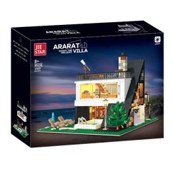 JIESTAR 89158 Xếp hình lắp ráp ghép mô hình Biệt thự nghỉ dưỡng Ararat