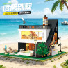 JIESTAR 89158 Xếp hình lắp ráp ghép mô hình Biệt thự nghỉ dưỡng Ararat