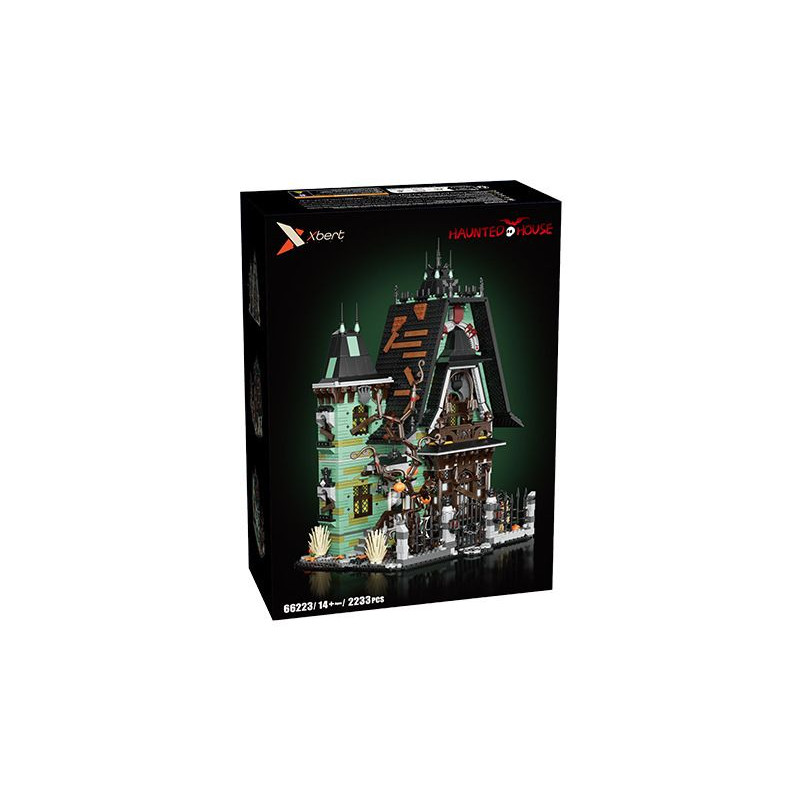 Xbert 66223 Xếp hình lắp ráp ghép mô hình Ngôi nhà ma ám theo phong cách Gothic cổ điển